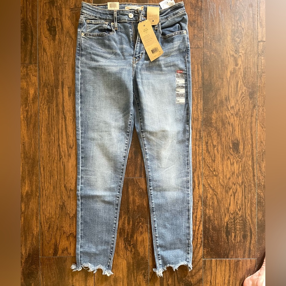 Levi 721 high rise skinny